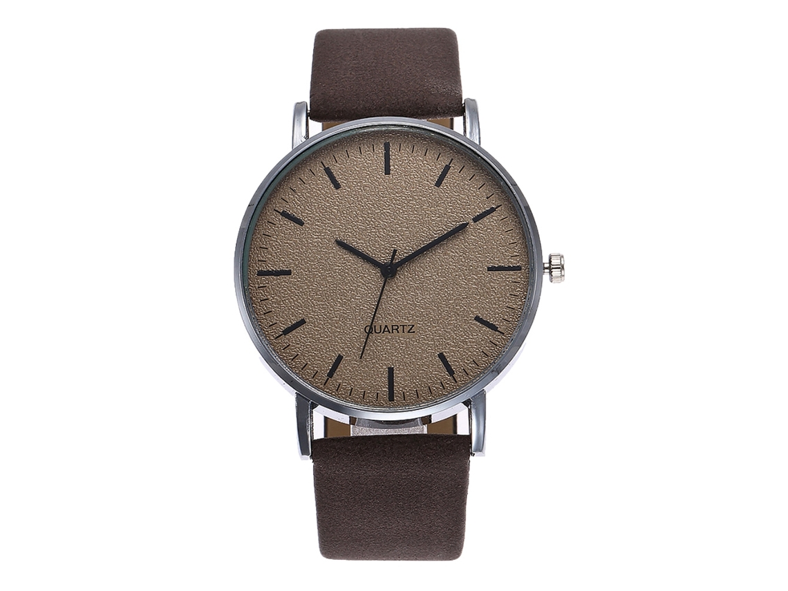 Reloj De Pulsera Analógico De Cuarzo, Estilo Casual De Negocios, Color Gris.