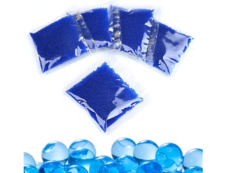 Gel Ball Blaster Recambio de munición, perlas de balas de agua (paquete de 5 - 10,000 rondas por paquete) - Compatible con Gel Blasters Ammo, Splat...