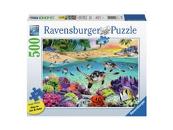 Rompecabezas de tortuga marina de Ravensburger, 500 piezas