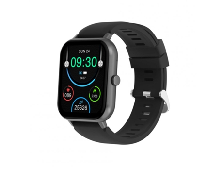 Smartwatch 63 Ewe Bluetooth Llamada Monitor de presión arterial de frecuencia cardíaca Negro