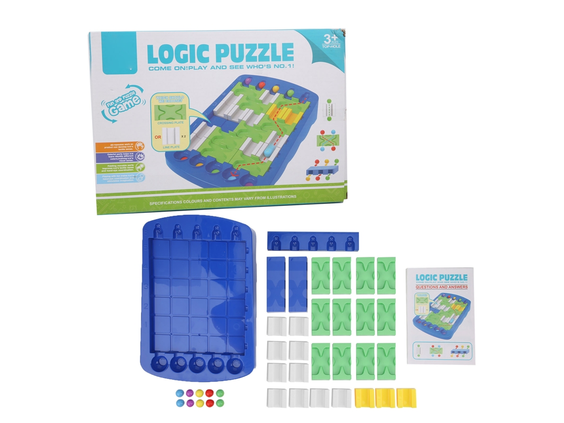 Ats-juguete Educatsivo De Laberinto Diy Para Niños: Rompecabezas De Pensamiento Lógico Para Niños Y Bebés