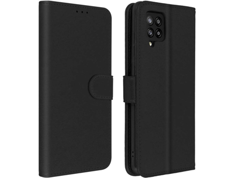 Funda Samsung Galaxy A42 5G AVIZAR Libro Billetera Negro
