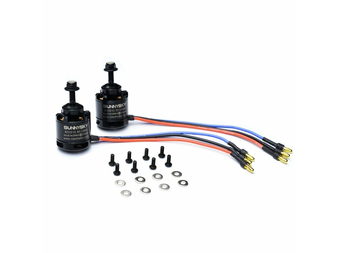 Sonicmodell 2212 Kv1100 Brushless Motor 40a Esc 9g Servo 8045 Propeller Power System Combo For Binary Rc Airplane
