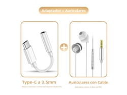 Fones de Ouvido Sem Fio MDUG Estéreo para Dormir com Graves Potentes de Silicone (brancos, Tipo C)