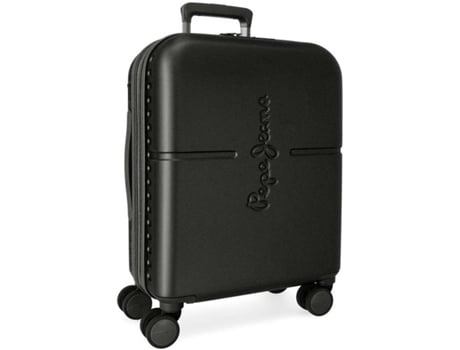 Maleta de Cabina ABS Rígida Highlight PEPE JEANS Negro (40x55x20cm - 37 L)