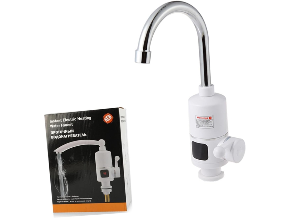 Grifo De Agua Caliente Instantánea De Acero Inoxidable De 3000 W, 220 V Ca, Con Función De Calentamiento.