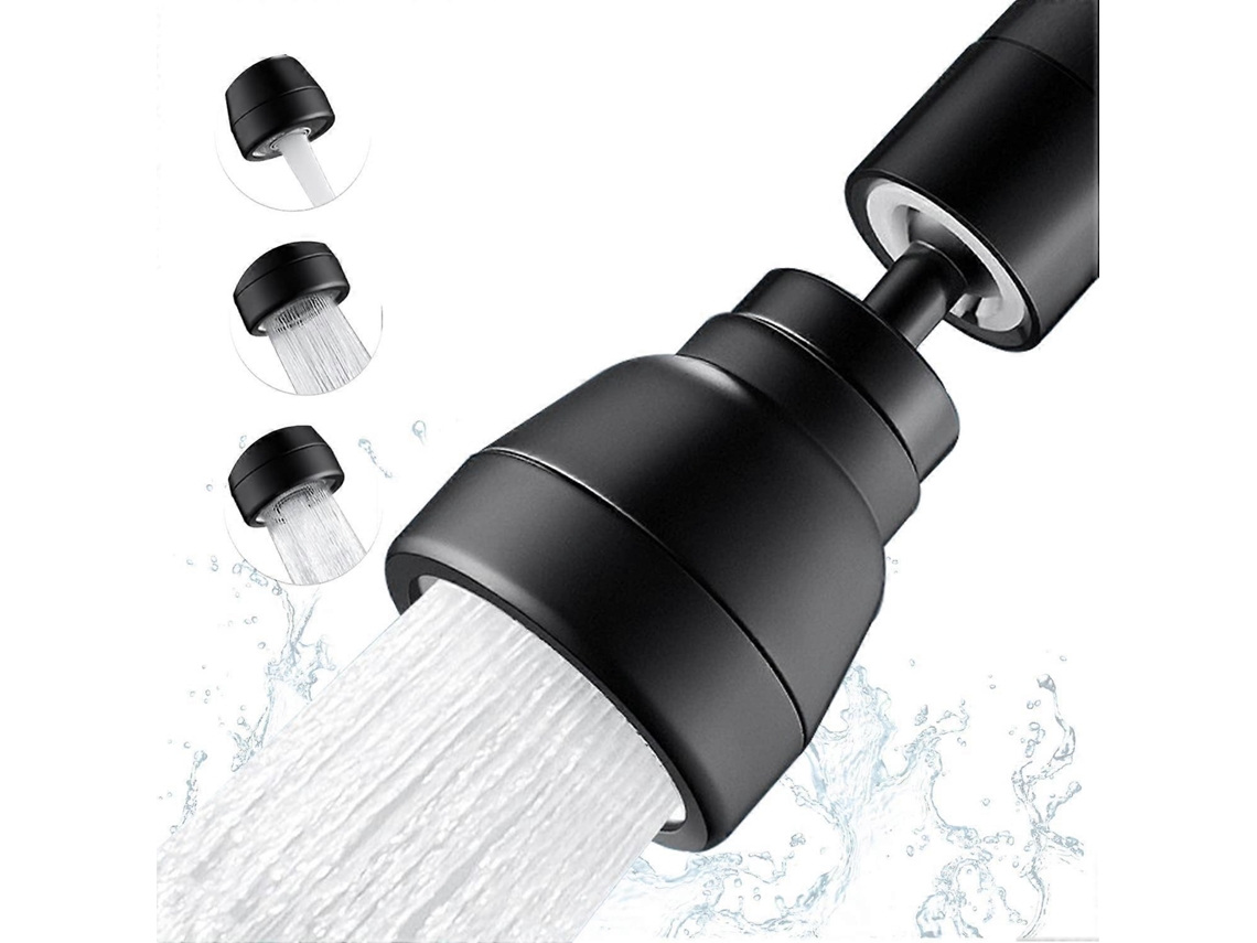 Boquilla Grifo Cocina 3 Modos Rotatoria 360 Grados Aerador De Cocina (negro)