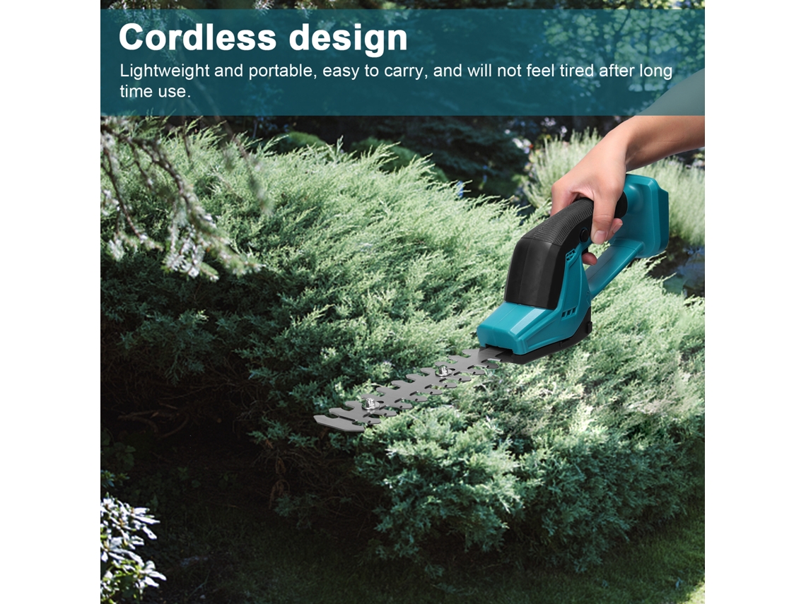 Desbrozadora eléctrica inalámbrica para jardín/desbrozadora linfática