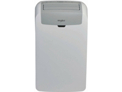 Aire Acondicionado Portátil WHIRLPOOL PACW29HP (18 m² - 2581 Frig/h - Blanco)
