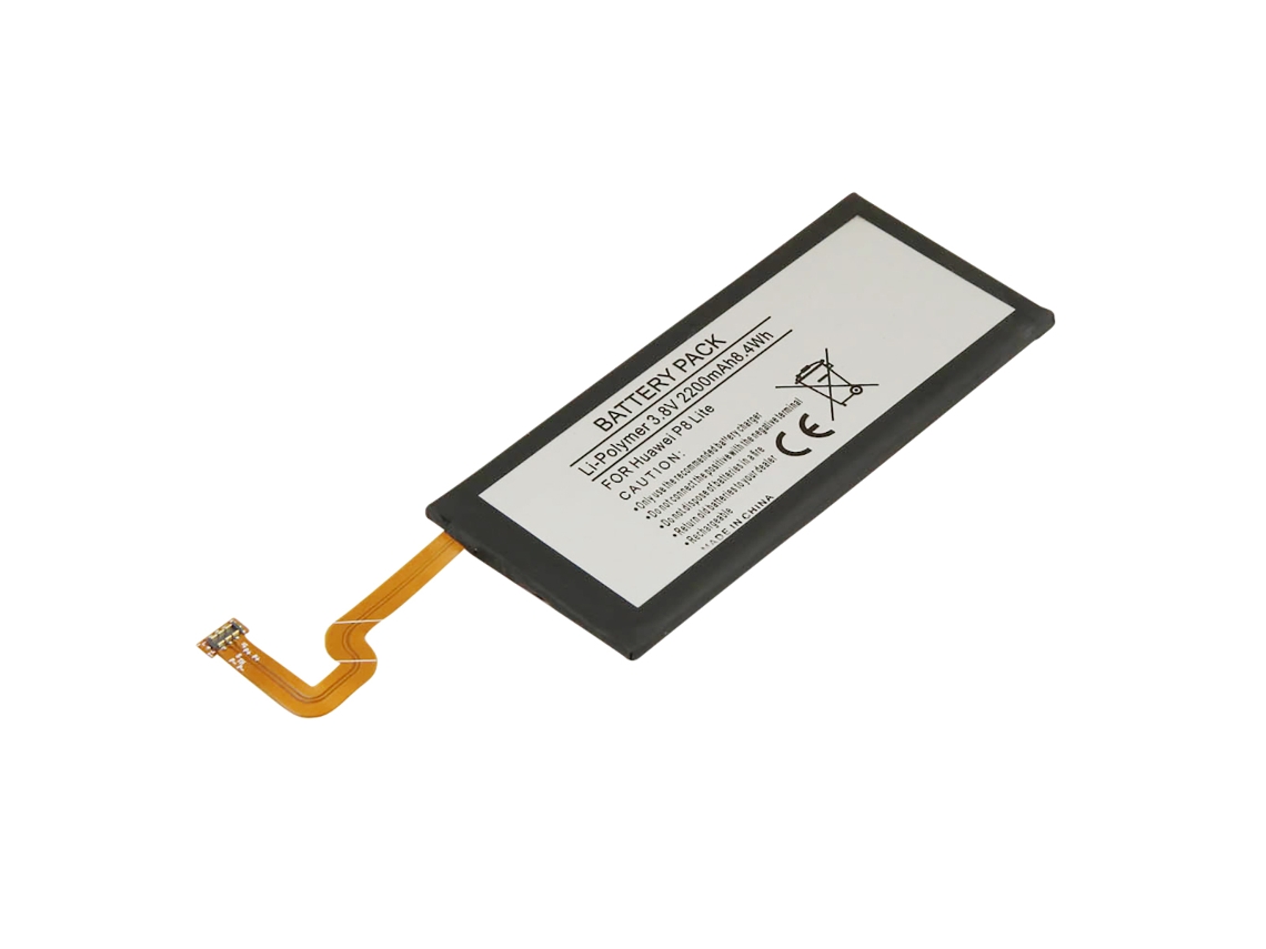 Batería para Huawei P8 Lite Li-Polímero 3.7v 2200mah 8.4wh Negro Avizar