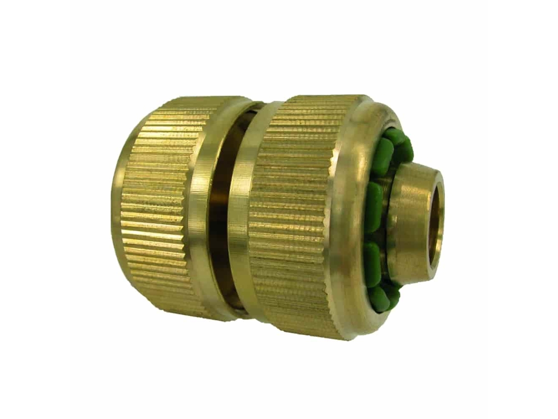 Conector de manguera de latón de 3/4" con conexión segura - Boni Shop