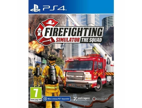 Juego electrónico de PlayStation 4 Astragon Firefighting Simulator: The Squad