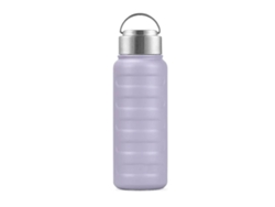 Zeuxo KOFIHETY - Taza de café plegable de silicona de 600 ml con pajita para camping, compacta y portátil