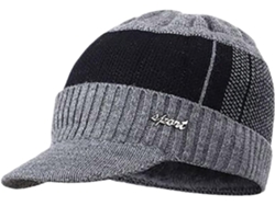 Conjunto De Gorro Térmico Cortavientos Y Polaina Para Actividades Al Aire Libre, Correr, Caminar,