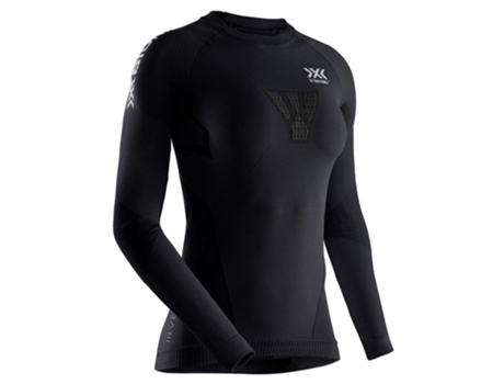 Camiseta de Mujer X-BIONIC Run Speed Montaña Negro (L)