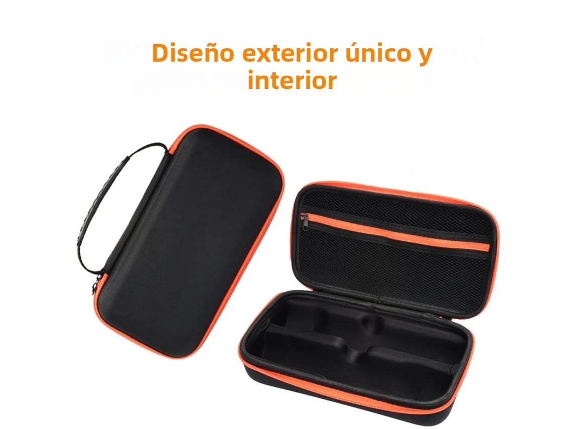 Bolsa portátil para micrófono, impermeable y resistente a impactos, con batería incluida, fabricada en TPU y plástico. Mdug