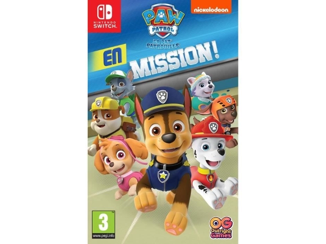 Juego Nintendo Switch Paw Patrol Mission