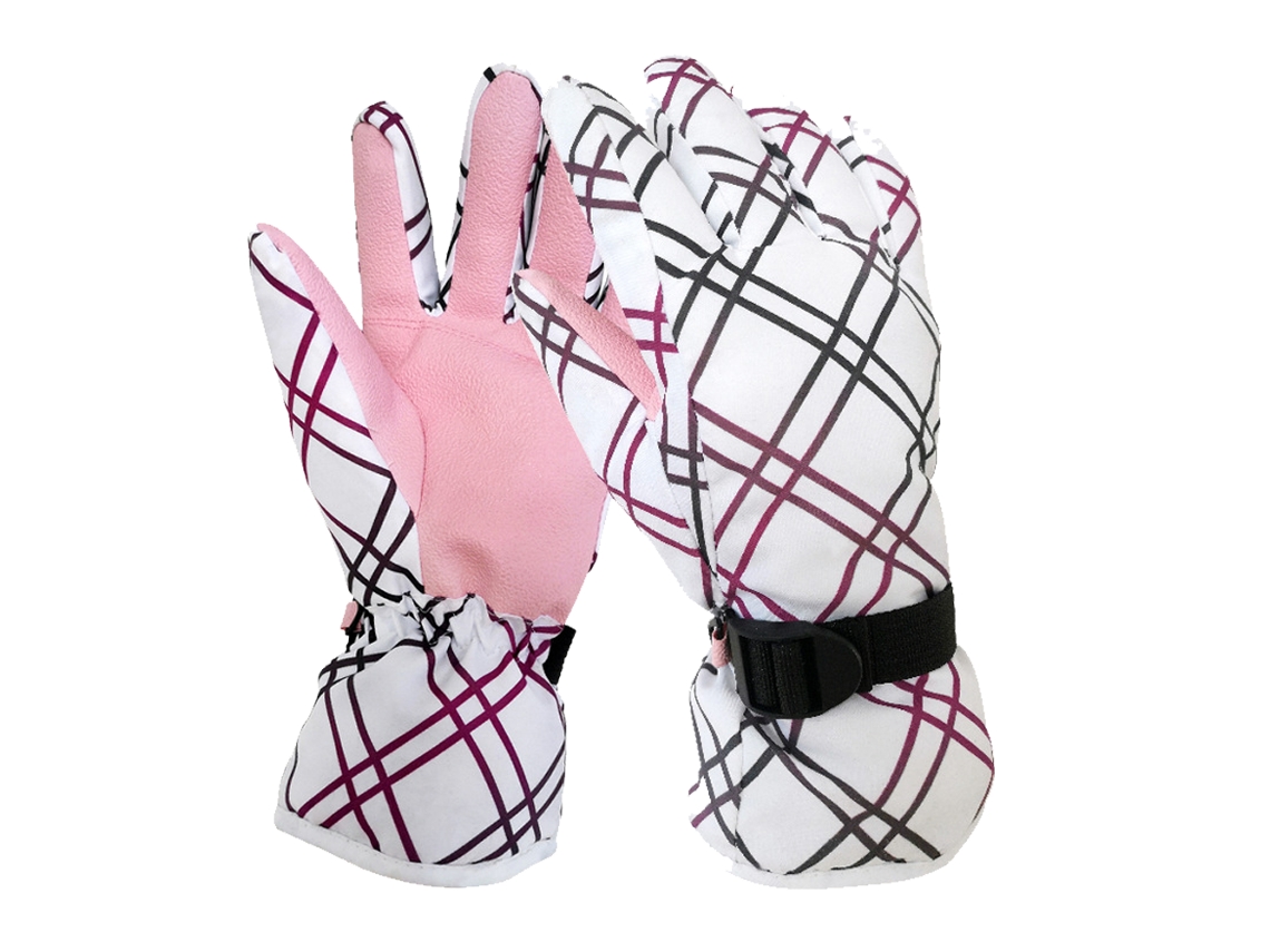 Guantes de esquí impermeables y resistentes al viento con tacto sensible, cálidos guantes de nieve para invierno.