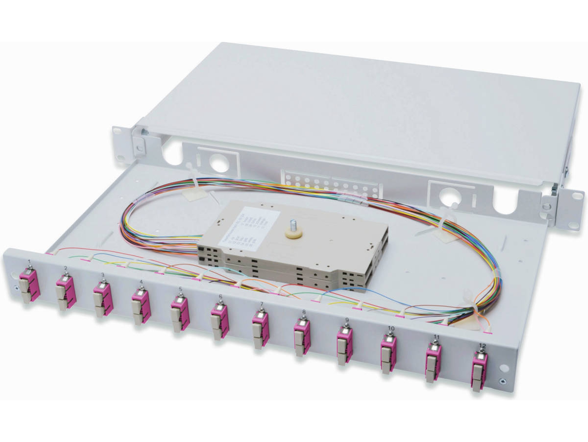Adaptador de fibra óptica ASSMANN Dn-96321-4