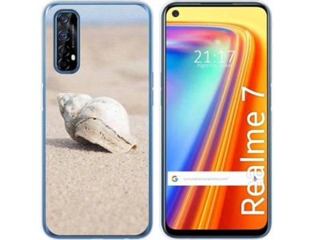 Carcasa Realme 7 TUMUNDOSMARTPHONE Concha Multicolor
