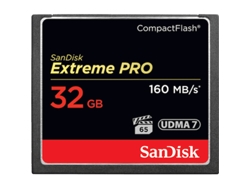 Tarjeta de memoria Compact Flash SANDISK Extreme Pro 32 GB 160 MB/S
