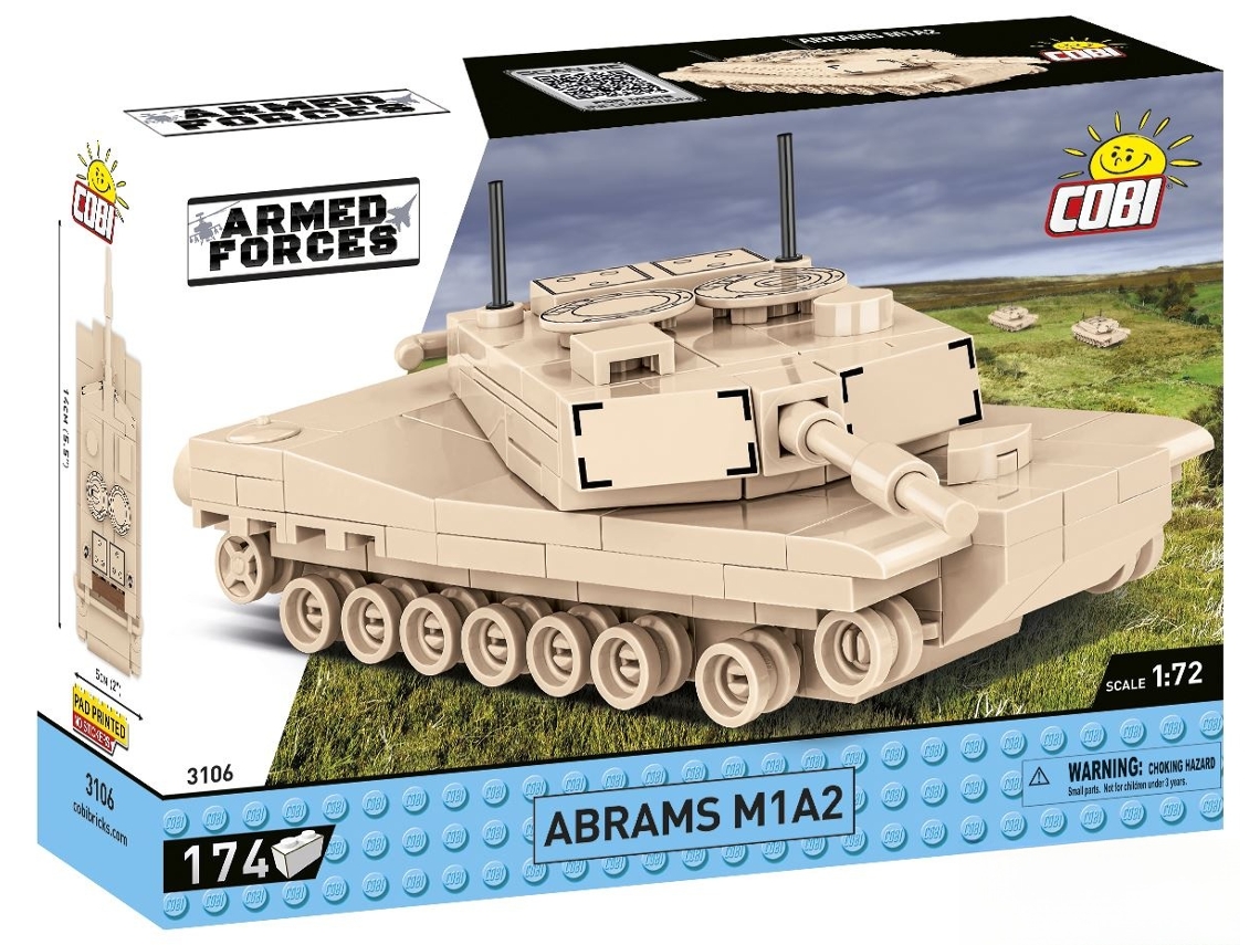 Cobi Historical Collection World War Ii 3106 Abrams M1a2 3106