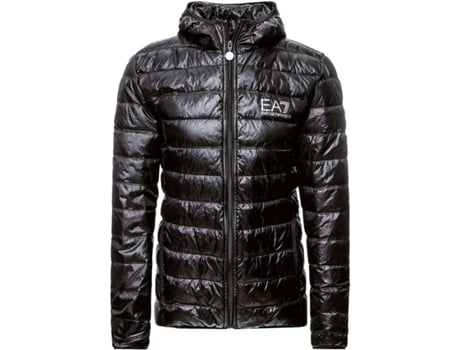 Abrigo EA7 Hombre (M - Negro)