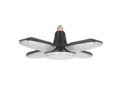 Bj-lâmpadas De Garagem Led 120w 13600 Lm Super Brilhantes Deformáveis Com 4 Painéis Ajustáveis 85-265v