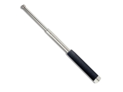 Palo De Autodefensa Acero Inoxidable Extensible De 3 Secciones Con Mango Antideslizante Herramienta Outdoor