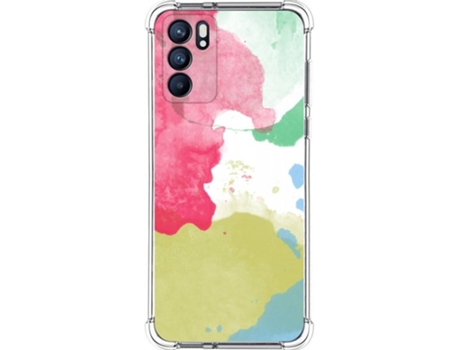Carcasa Oppo Reno 6 5G TUMUNDOSMARTPHONE Acuarela 02 Multicolor