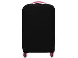 JILLIOPER Protector de maleta para equipaje mediano, diseño actualizado que evita que las ruedas se atasquen, material de alta elasticidad, resistente al polvo 