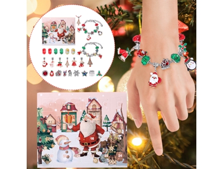 Calendario de Adviento de Navidad de 24 días Calendario de cuenta regresiva