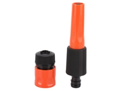 Conector rápido de manguera G1/2 para riego de jardín.
