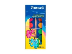 Pelikan Acuarelas Set de 12 Colores Con Pincel