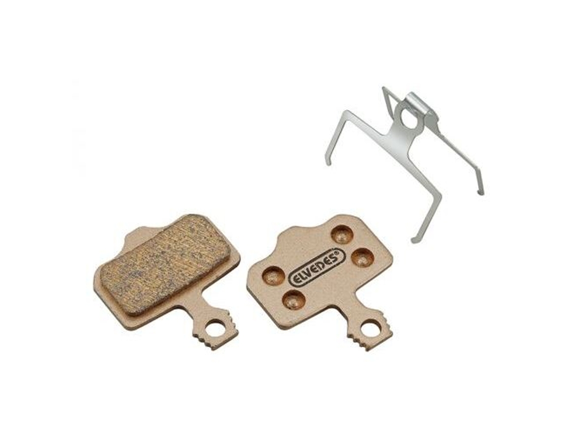 Par de pastillas de freno metálicas para bicicletas Elvedes Avid XX / X0 / Elixir + Elvedes HP4000