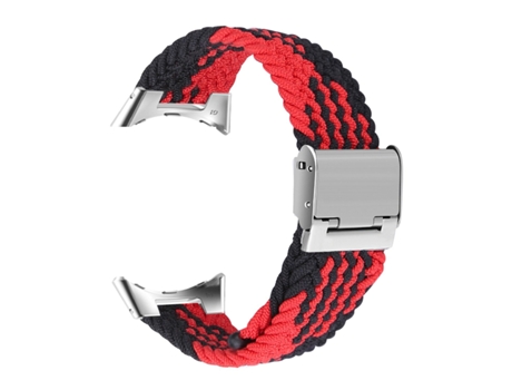 Correa Solo loop para Google Pixel Watch Rojo y Negro