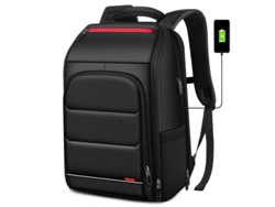 Mochila Eifson para portátil de 15,6 pulgadas con puerto de carga USB para hombre