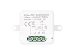 Yncm2026-módulo De Relé Interruptor Inteligente Mini Zigbee 1ch Control 2 Vías Para Hogar Inteligente Compatible Con Alexa Home