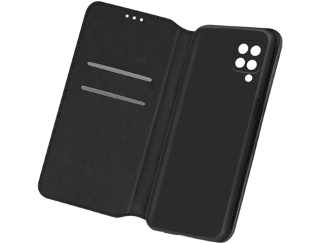 Carcasa Samsung Galaxy M12 AVIZAR FOLIO-ELEC-BK-M127F Libro Negro