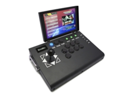 Consola arcade retro 3D de 64 GB con 4222 juegos, Wifi, Pandora Forest. Pantalla completa de 10 pulgadas. Plegable y portátil.