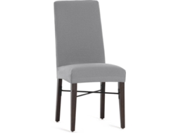 Funda de Silla EYSA Premium Bronx Pack de 2 Fundas Tejido Multielástico (50 x 50 x 55 cm - Poliéster - Gris)