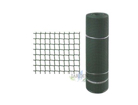 Malla De Plástico Verde 1 X 25 Metros (17X23) SUINGA
