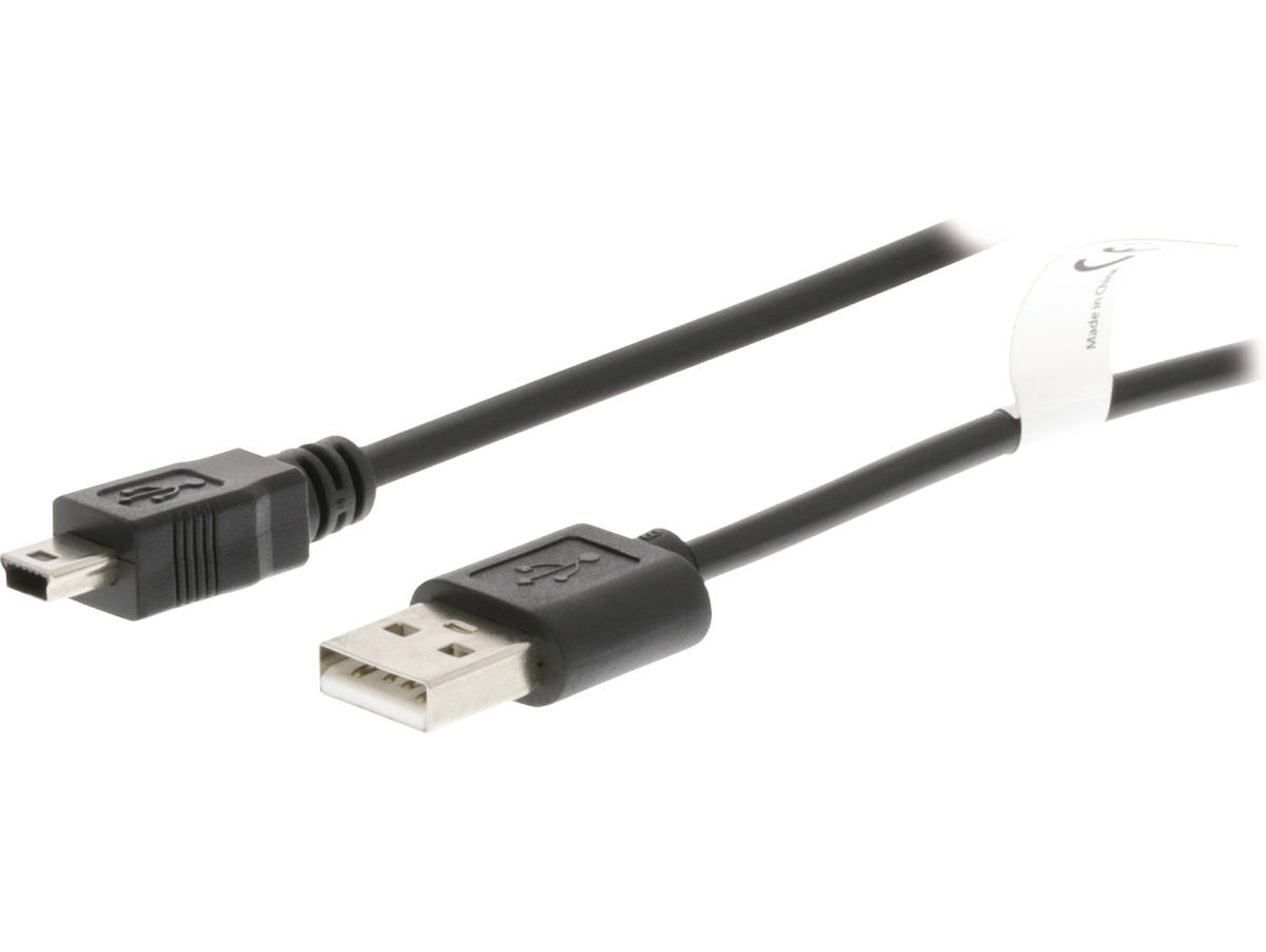 Cable USB VALUELINE (USB - USB - Negro)