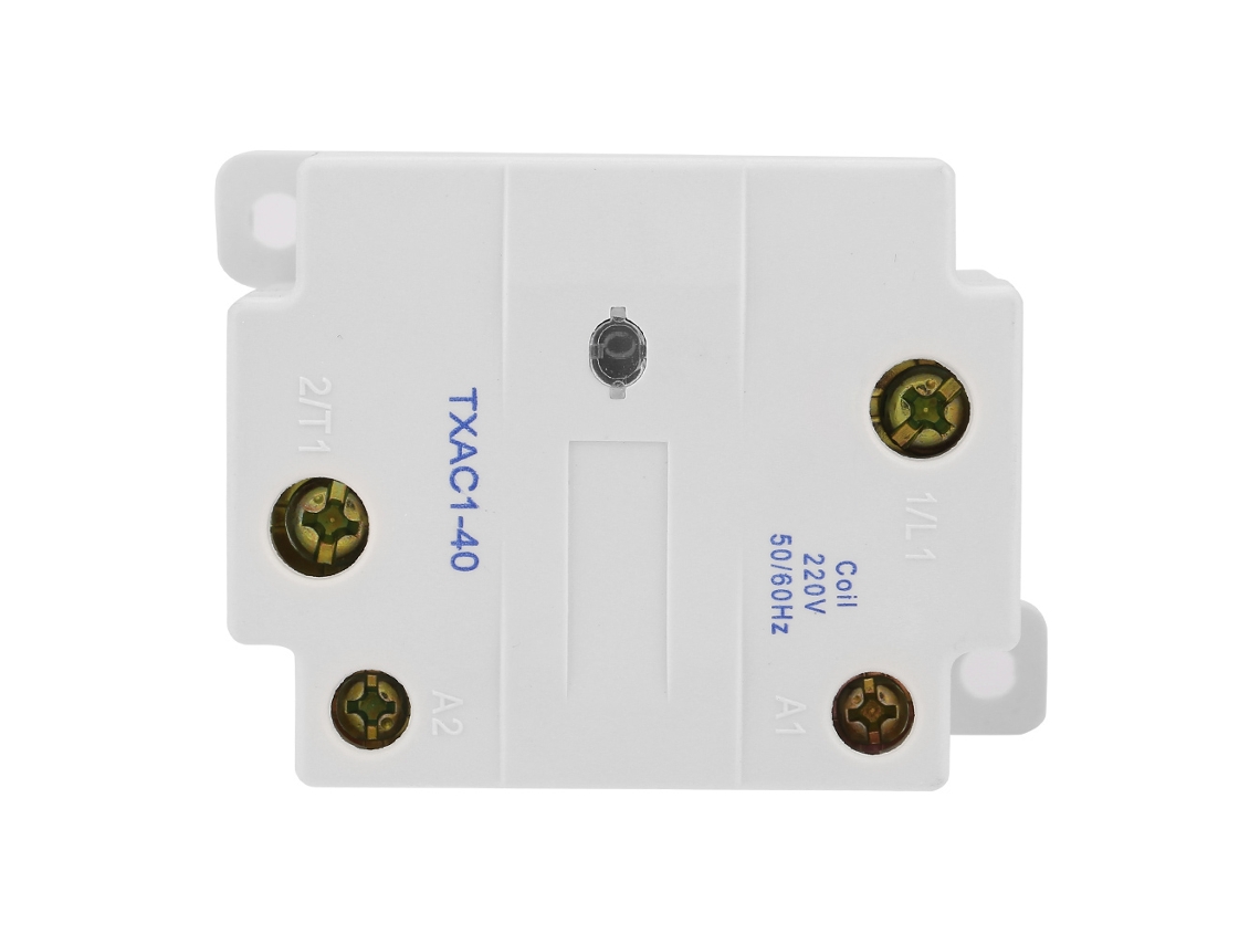 Veloriskku-contacto AC Unipolar Txac1-40 40a 220v 50/60hz para Máquina de Moldagem por Injeção