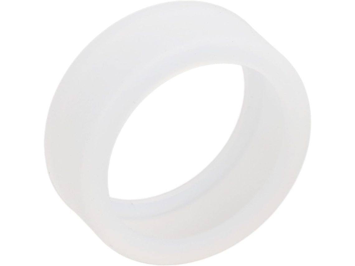 Funda para anillo inteligente, silicona elástica antirrayas para entrenamiento, material impermeable Jortmrd (blanco)