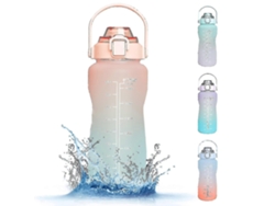 Botella Con Er, Botellas De 2l Con Pajita Sin Bpa, Botellas Deportivas De 2l Con Tapa Estanca Rosewell