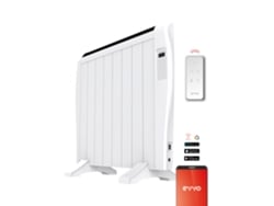 Emisor Térmico Evvo C8 Blanco, 1.200w, 8 Elementos, Wifi, Control Remoto, Temporizador