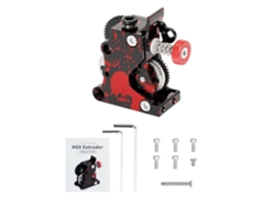 Extruder Hgx Dentes Helicais Metal Dual Gear Para Filamentos 1.75mm Cr-10 Ender-3/ender-3-v2