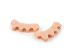 Par De Separadores Para Dedos De Los Pies. Beige