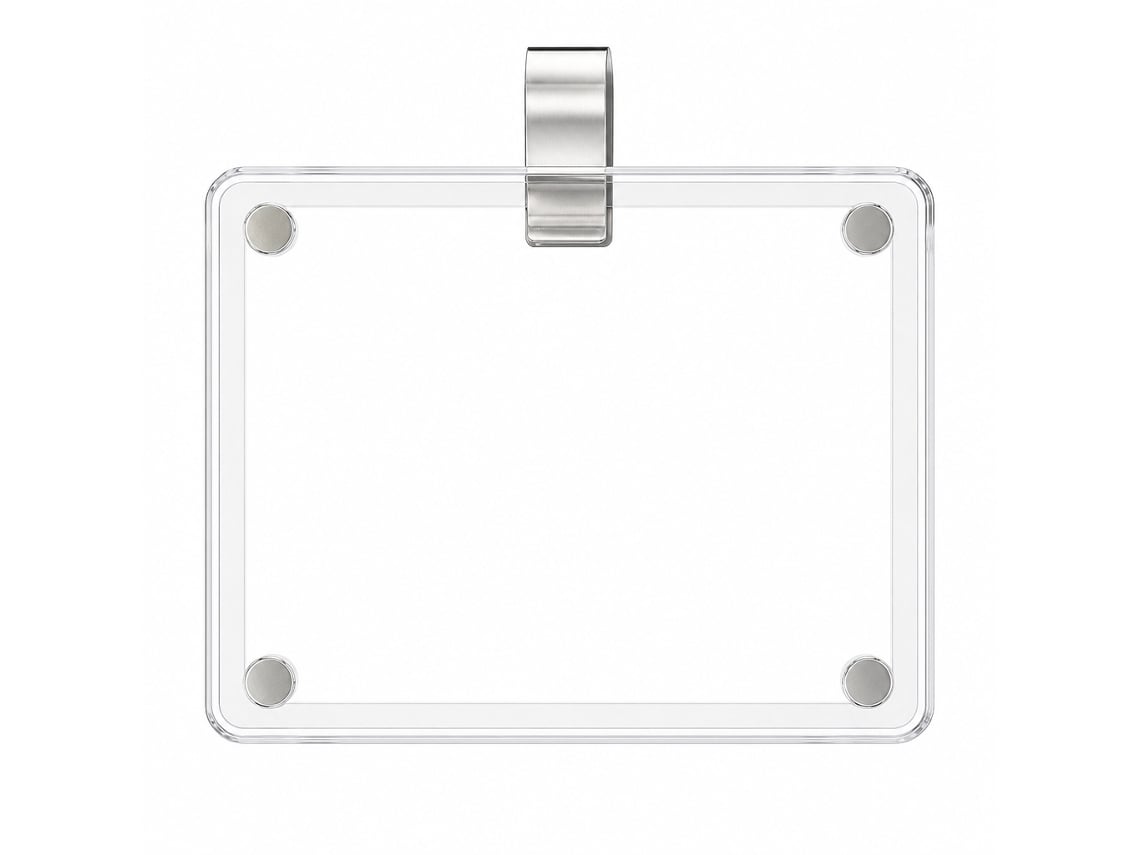 Portafotos Polski Acrílico Transparente 9x6 Cm 1 Unidad Magnético Y Ligero Para Visera De Coche, Foto Familiar En Viaje